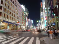 東京銀座の写真 夜景無料壁紙 東京の夜景写真壁紙を無料でダウンロード