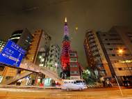 東京タワー 華嵐 嵐カラー 東京タワー 青 赤 緑 黄 紫