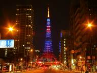 東京タワー夜景 東京タワーライトアップ 東京タワー写真壁紙 東京の夜景