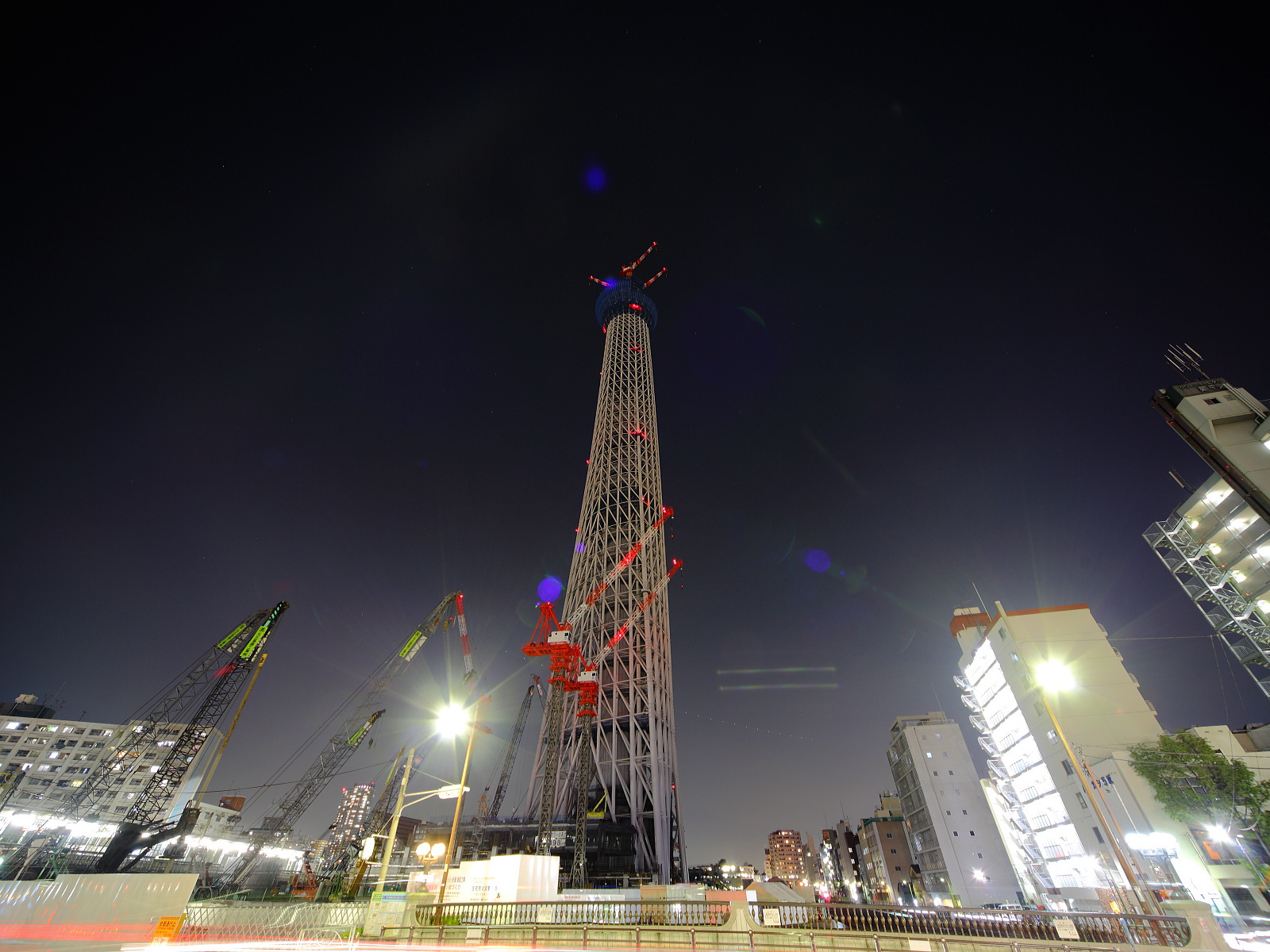 東京スカイツリーの写真 夜景無料壁紙 東京の夜景写真壁紙を無料でダウンロード